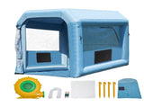 Inflatable Paint Booth, 9.8 x 8.2 x 8.2 ft Inflatable Spray Booth, with 550W Powerful Blower and Air V952-CQSPQFLSKCGLKNDD2V3