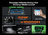 Laser Engraver, 20W, Laser Engraving and Cutting Machine with Enclosure Camera, Laser Cutter, 36000 V952-FBSJGDKJ20W52ONY0001V3