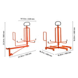 Cable Dispenser Floor Stud Mounted Portable Electrical Industrial Retail V952-JSZJFXQCZDZ03B5UJ001V0