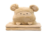 Plush Cushion Air Conditioning Blanket Cute Mouse Appearance Multifunctional Blanket Throw V1294-YM0716-3117220119312