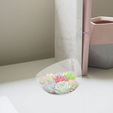 Clear Glass Vase for Home Decor, Transparent Flower Vase Set, Elegant Centerpiece for Living Room V1370-AZ4-11548