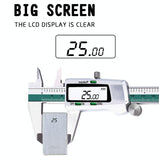 Digital Display Vernier Caliper - 0-150Mm Stainless Steel - Green PRL-59924650DBT