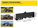 3 Point Attachment Adapter Skid Steer Trailer Hitch Front Loader Case V952-3DSPZZB0000000001V0
