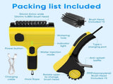 2 in 1 Electric Grill Brush, Cordless Electric Grill for Outdoor Grill, 360&deg Rotating V1258-DP02-C-336