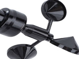 Wind Speed Direction Sensor 02.5V Signal Output 3 Cups S Type Integrated Anemometer Transmitter V1294-YM0901-3111240080011