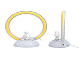 Small Night Lamp Yellow Mini Cute Astronaut LED Desk Light Home Bedroom Night Light Table Decoration V1294-YM0901-3119230119511