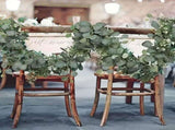 Green White Artificial Eucalyptus Garlands White Baby'S Breath 180 Cm Garlands Durable V1102-112-WHI-20497