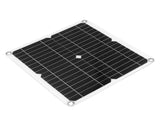 12W 12V Solar Panel Kit Semi Flexible Monocrystalline IP65 Waterproof Portable Solar Charger with V1294-YM0703-3114230037311