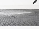 Diamond-Plate Rubber Flooring 3 mm x 4 ft x 6 ft Garage Floor Mat, SBR Rubber Garage Flooring V952-XJCKDDXJ46FT6HD7BV0