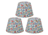 3pcs Flower Fabricshade Multipurpose Innovative Exquisite Modern Style Patterned Clip On Candle V1294-YM0901-3119240099011