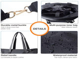 Travel Bags-Carry On Bag-Weekender Bags For Women-Duffle Bag For Travel-Gym Bag For Women-Overnight V1265-262-BLACK