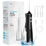 L8 Cordless Water Flosser Rechargeable Portable Oral Irrigator, IPX7 Waterproof, 4 Modes with DIY V1232-XYQ-L8-002
