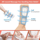 Leg Massager Heated Air Compression Foot Massage Calf Circulation Muscles Relax V201-MAS0710WH8AU