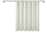 230gsm Waffle Shower Curtain Beige Bath Curtain with Weighted Hem for Cloakroom and Shower Room V1294-YM0901-YM888YBTMSY04V24W0101