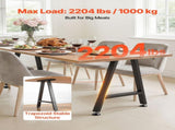 Table Legs, 740 x 550 mm Trapezoid Steel Furniture Legs, Modular Design, Easy Assembly, 1000 V952-ZTCFKTX281772W9UW001V0