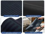 2Pcs Washer and Dryer Cover with Diatom Mud Material Noise and Vibration Reduction Meet Diverse V1366-AZ2-W-15017