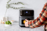 5L Digital Air Fryer with Viewing Window and Digital Display V196-AF535