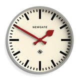 Newgate Universal Wall Clock Railway Dial Grey V398-NGUNIV390OGY