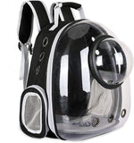 pet products Pet Space Capsule Backpack, Small Medium Cat Puppy Dog Carrier, Transparent Breathable V1107-PETBACKPACK-BLACK