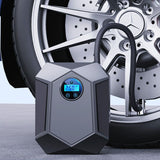 Digital Air Compressor for Car Auto Pump Portable Tire Inflator with LED Light 12V, Air Pump for Car V1192-AZ-W-2717