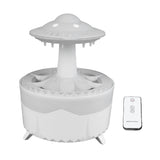Mini Mushroom Simulate Raindrops Aroma with Colorful Light Remote Control Desktop V1294-YM0901-3113230315711
