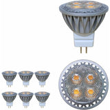 LED Bulb Mr11 Gu4 Spotlight 3W 12 Volt Super Bright Equal To 35W Halogen Bulb 280Lm 30&deg Beam Angle V1188-MS-227-2131