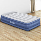 Bestway Air Mattress Inflatable Bed 46cm Airbed Single Blue BW-BED-D-67628