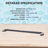 33W Set 2 Aquarium Blue White LED Light for Tank 120-140cm V274-AQ-LED120-33W-X2