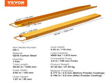 Pallet Fork Extensions,520 mm Length15 mm Width, Heavy Duty Steel Fork Extensions for Forklifts, V952-JZHCTYTS60INR541KV0