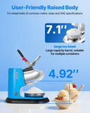 VEVOR Commercial Ice Crusher 100KG/H Electric Snow Cone Maker Shaved Ice Blue V952-SBJJGKLS220BCN28I001V3