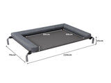 PaWz Elevated Pet Bed Dog Puppy Cat XL X-Large PT1124-XL-GY
