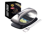 Gourmet Easy Garlic Press Rocker, Stainless Steel Garlic Crusher with Eject Base, Garlic Grinder V1376-GARLEROCK