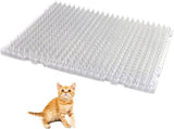 16 Packs Scat Mat for Cats, Pet Deterrent Spikes, Indoor Outdoor Humane Cat Repellent Fence V1369-AZ3-W-07455