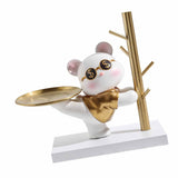 Entryway Key Storage Ornament Cartoon Cute Entryway Key Holder Ornament with Tray for Home Bedroom V1294-YM0710-3115230116011