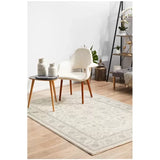 Evoke 261 White Rug 230 x 160cm for Modern Home Decor V178-69104
