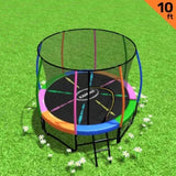 Kahuna Rainbow 10 ft Trampoline TRA-KAH-10-RB