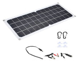 10W Photovoltaic Solar Panel Charging Board with Dual USB Ports for RVs Boat Planes Satellites V1294-YM0710-3114210109811