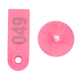 Numbered Ear Tag Marks Labels for Sheep Goats Farm Animal Livestock Feeding SuppliesRose Pink V1294-YM0901-3111200210911