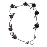 Rain Chain Outdoor Mobile Birds Cup Rain Chain Decorative Replacement for Gutters Downspouts V1294-YM0706-3111230190211