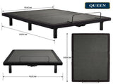 Therapedic Motion Adjustable Queen Bed Base with Wireless Remote ADJ-BED-MOT-QN