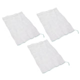 3Pcs Garden Plant Netting with Green Drawstring Potted Plant Fruit Tree Protector Insect Birds V1294-YM0714-3111210322114