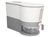 Rice Dispenser Household Food Grade Dry Sealed Grain Cereal Dispenser Bucket for Millet Black V1294-YM0706-3118230211113