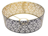 Metal Hollow Lamp Shade Aesthetic Iron Hollow Out Flower Pattern Lampshade for E27 E14 Socket Light V1294-YM0901-3119250029711