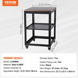 Planer Stand, 100 lbs /5 kg heavy loads, Three-Gear Height Adjustable Thickness Planer Table,with V952-YBJDZDSDUDHZHVJHWV0
