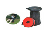 Camping Fishing Hunting Outdoor Chair Portable Folding Stool - Red V1308-DSZKI-712-3