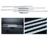 4-Strip Ceiling Light Nordic Modern LED Ceiling Lamp Home Office Coffee Shop Decoration V1294-YM0714-3119210155411