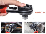 8 Inch Adjustable Ratchet Socket Wrench,Performance Tool Dual Drive Flex Head Ratchet capacity from V1192-AZ-W-2978