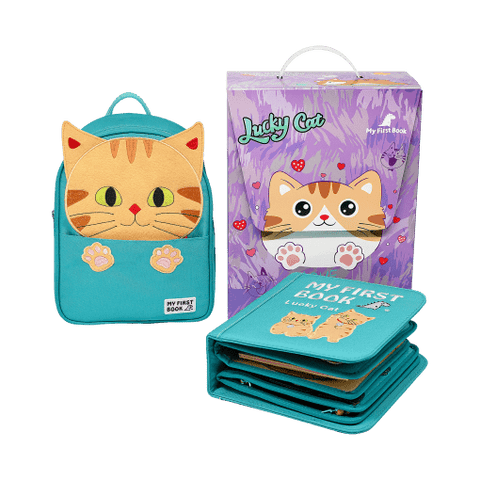 My First Book 14 | Lucky Cat | Busy Book ELFPF-04