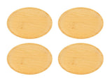 10PCS Wine Glass Topper Bambusoideae Wine Glass Charcuterie Board Drink Coaster for Party Bar V1294-YM0901-3118240139411
