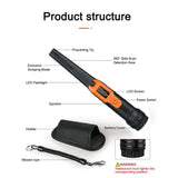 Metal Detector Pinpointer for Adults & Kids, Fully Waterproof, 360&degDetection Handheld Pin Pointer V1192-AZ-W-0027